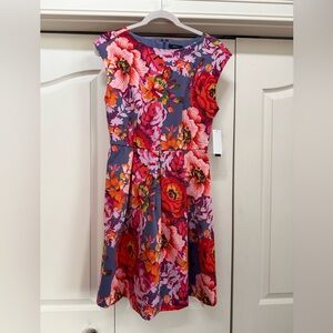 ISAAC MIZRAHI | BNWT Sleeveless Exploded Floral Dress